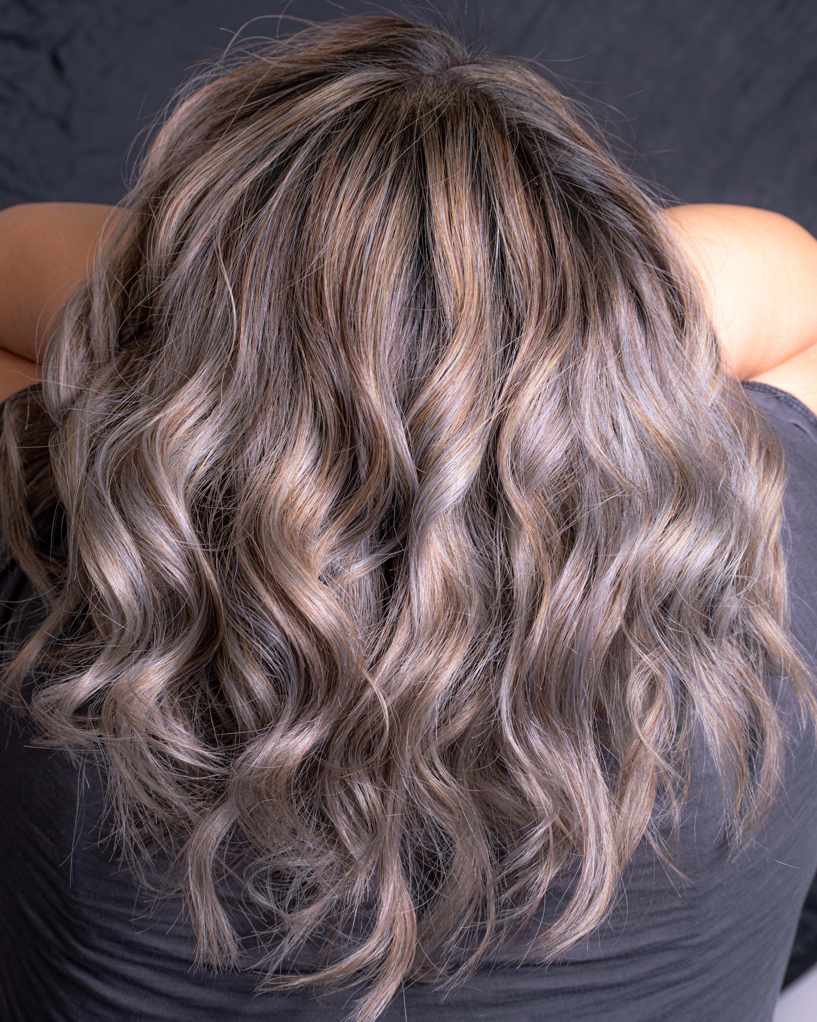 Dimensional grey and black color